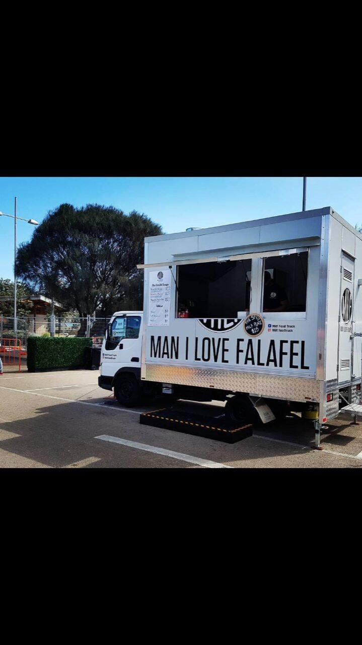 Man I Love Falafel custom food truck build